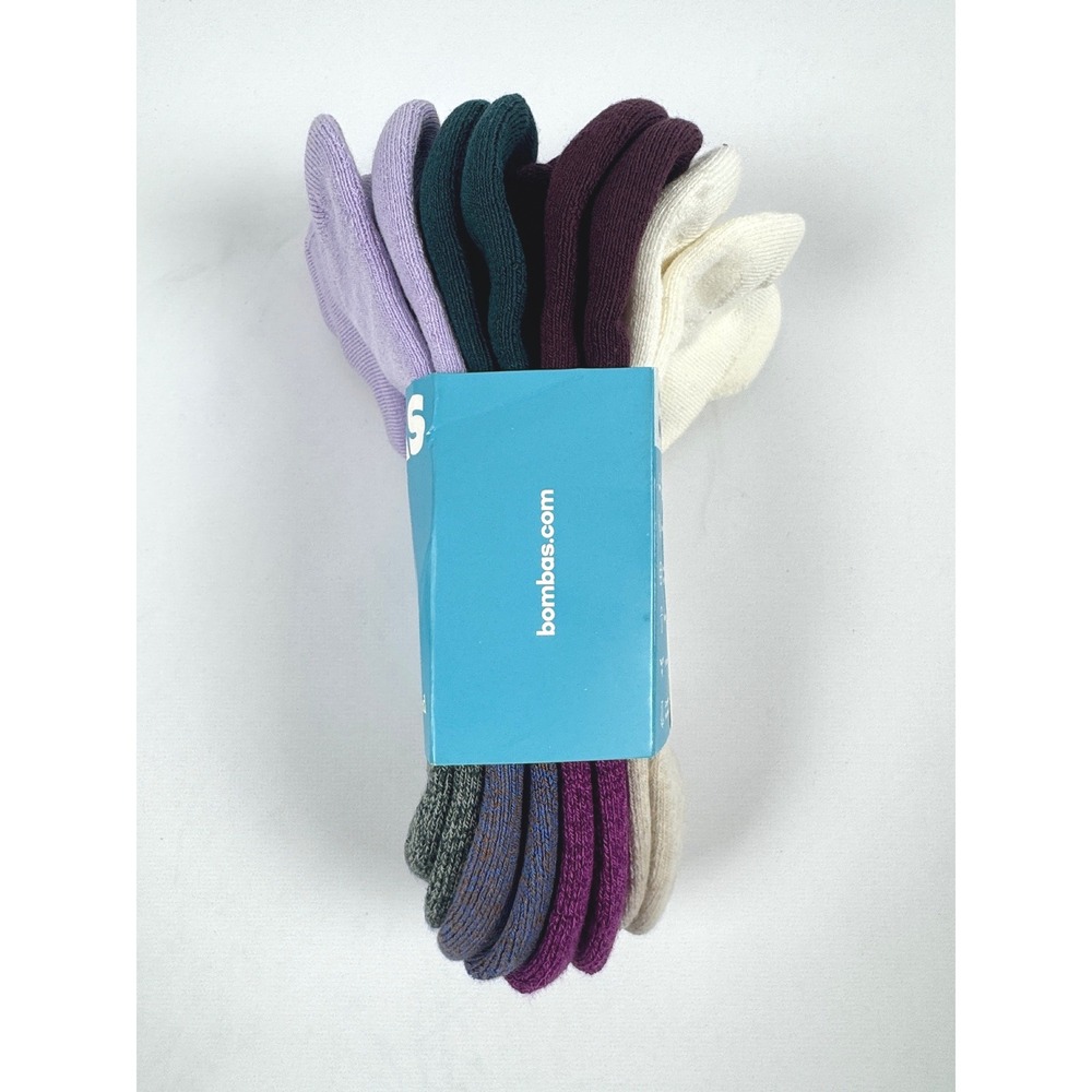 Bombas Women's Ankle Socks 4-Pack Multicolor Size Medium